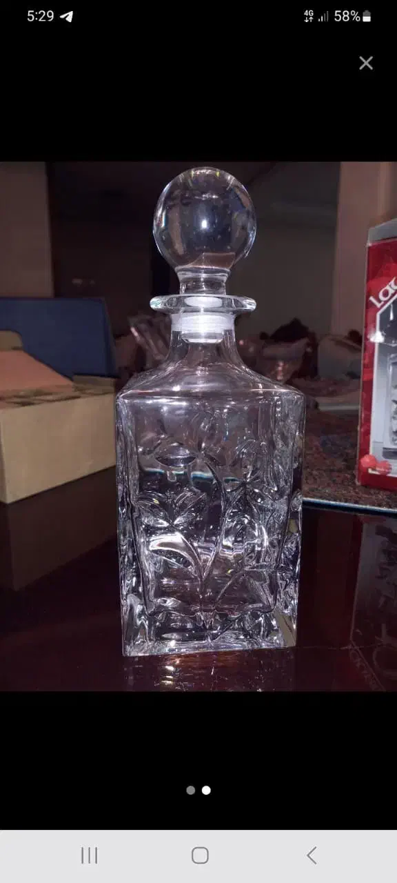 تنگ و جام بلوری|صنایع دستی و سایر لوازم تزئینی|تهران, ایوانک|دیوار