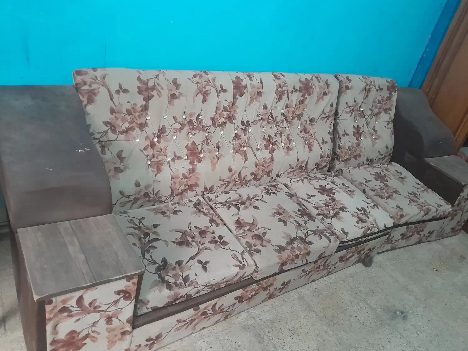 مبل ۷نفره|مبلمان خانگی و میز عسلی|مشهد, مشکینی (شهرک غرب)|دیوار