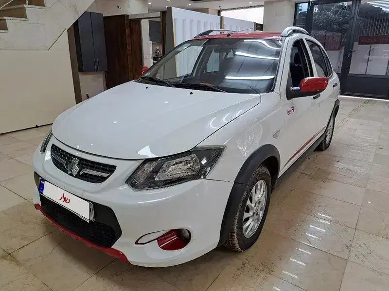 کوییک قرمز وسفید مدل 1400|خودرو سواری و وانت|بندرعباس, |دیوار