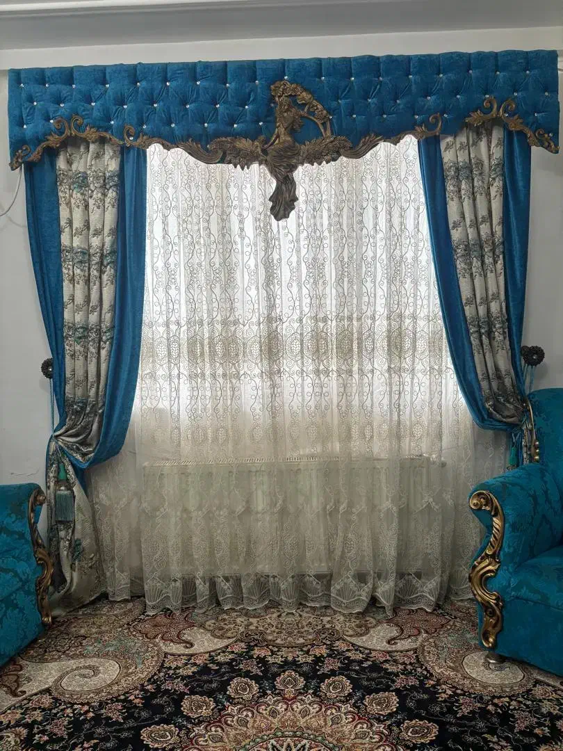 پدیرایی پرده|پرده، رانر، رومیزی|لاهیجان, طالقانی|دیوار