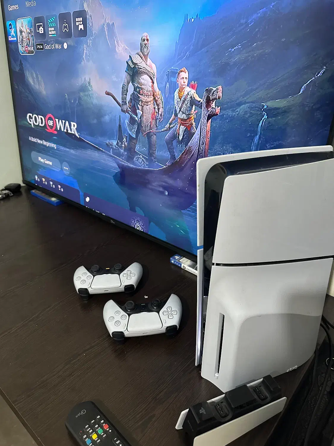 ps5 slim 2016 سی دی خور دو دسته بدون مشابه|کنسول، بازی ویدئویی و آنلاین|تهران, ابوذر|دیوار