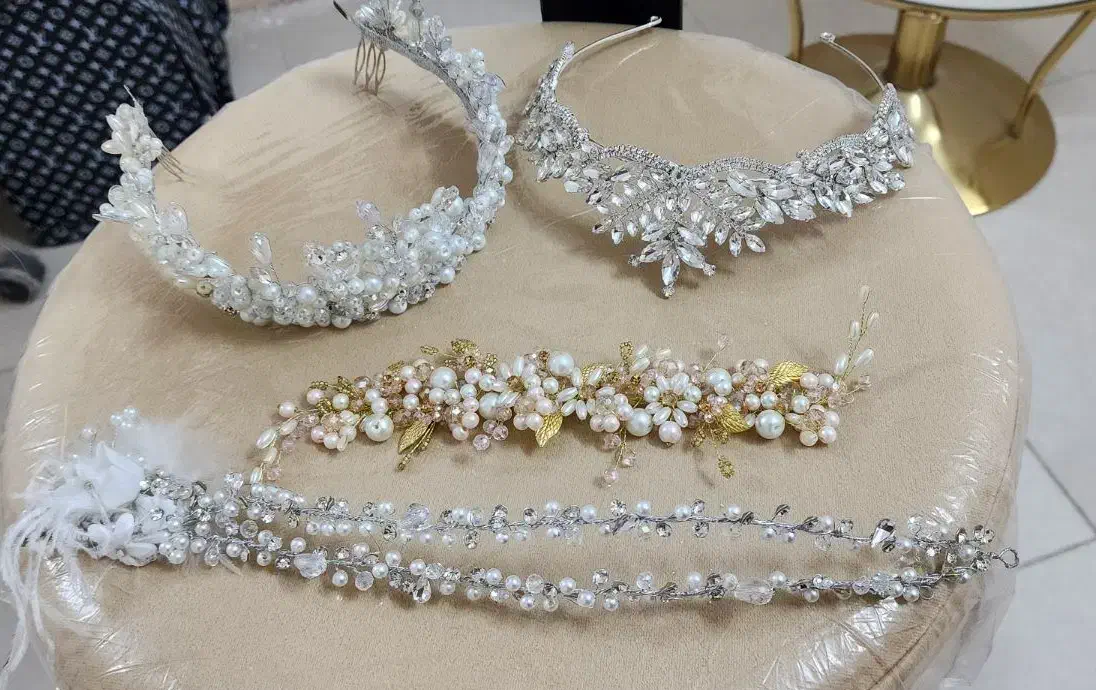 تاج عروس وبادبزن|زیورآلات و اکسسوری|زاهدان, |دیوار