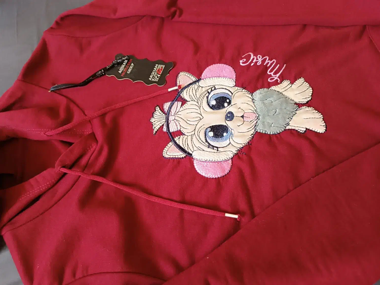 هودی کاملا نو زرشکی فری سایز|لباس|شیراز, تاچارا|دیوار