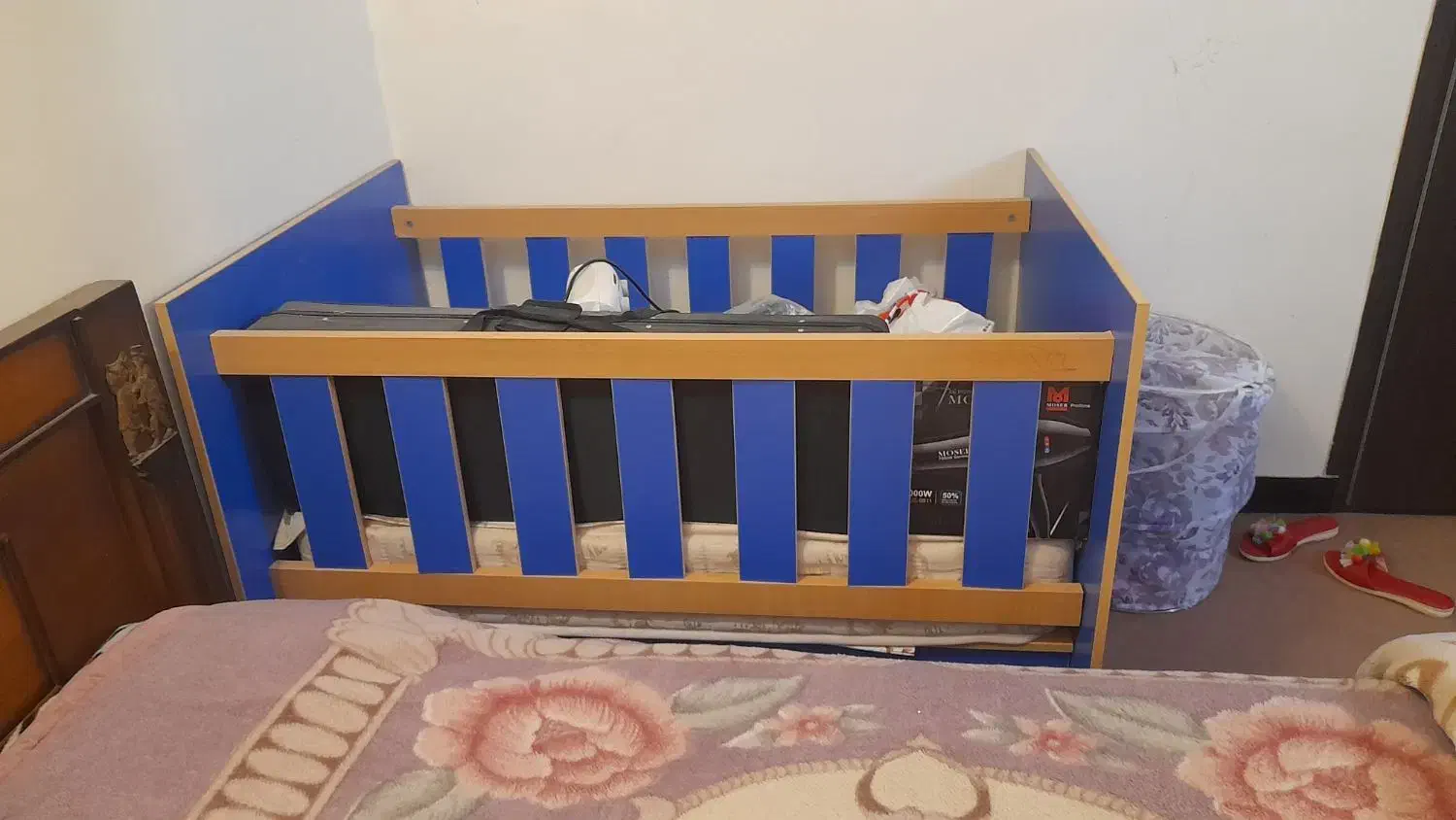 تخت و تشک خوشخواب کودک،  استفاده نشده|تشک تختخواب|بوشهر, |دیوار