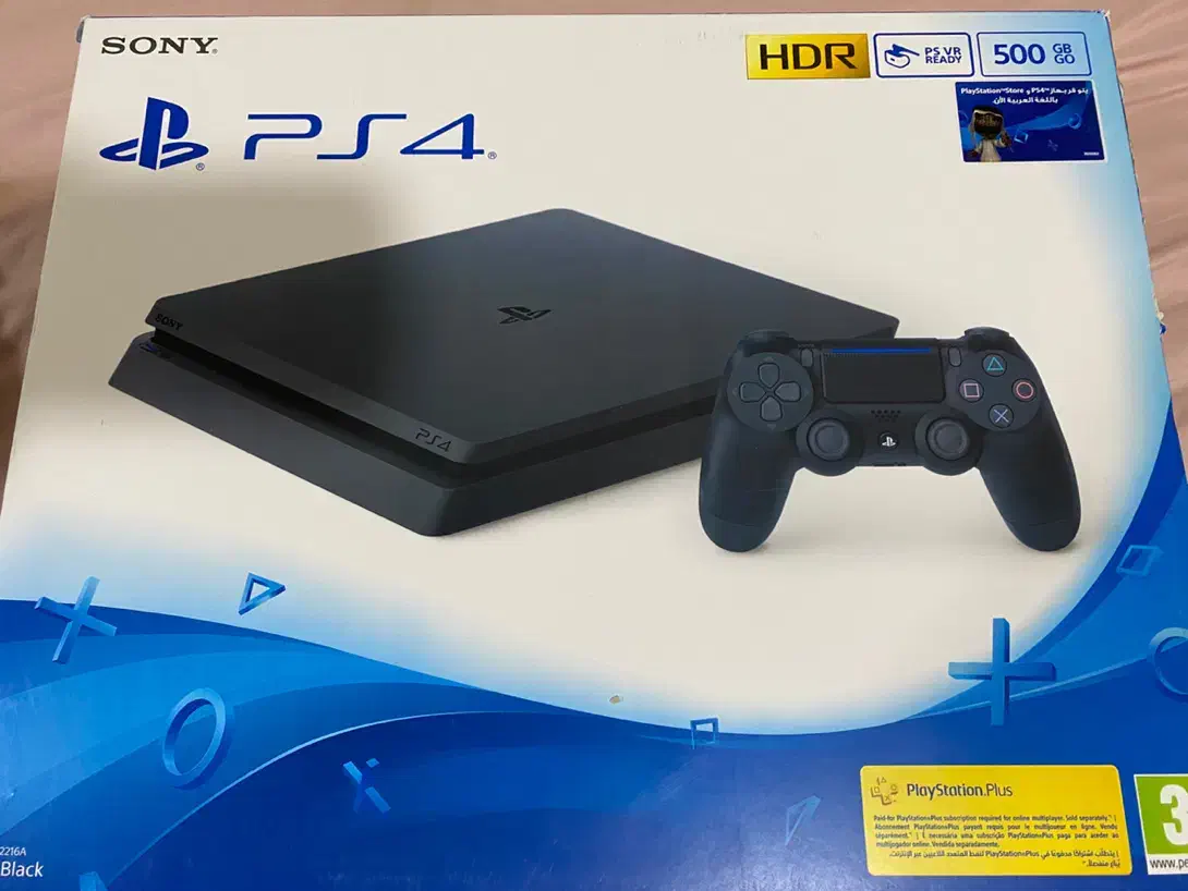 Ps 4 slim 500GB همراه ۲دسته و بازی|کنسول، بازی ویدئویی و آنلاین|اهواز, کیانپارس |دیوار