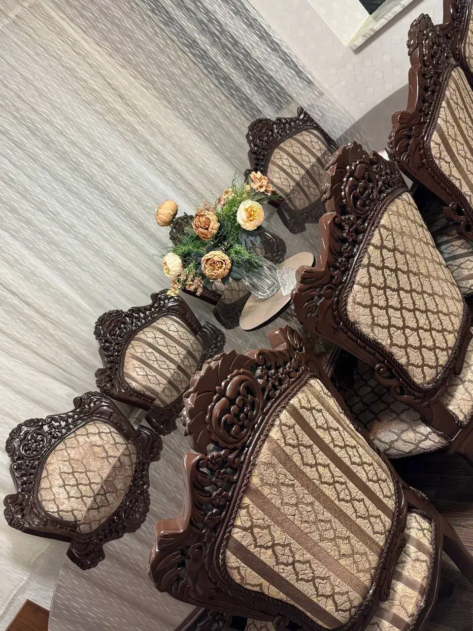 مبل دسته چوبی سرویس|مبلمان خانگی و میز عسلی|تبریز, |دیوار