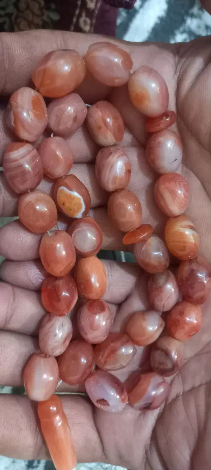 تسبیح سنگ عقیق|جواهرات|بروجرد, |دیوار