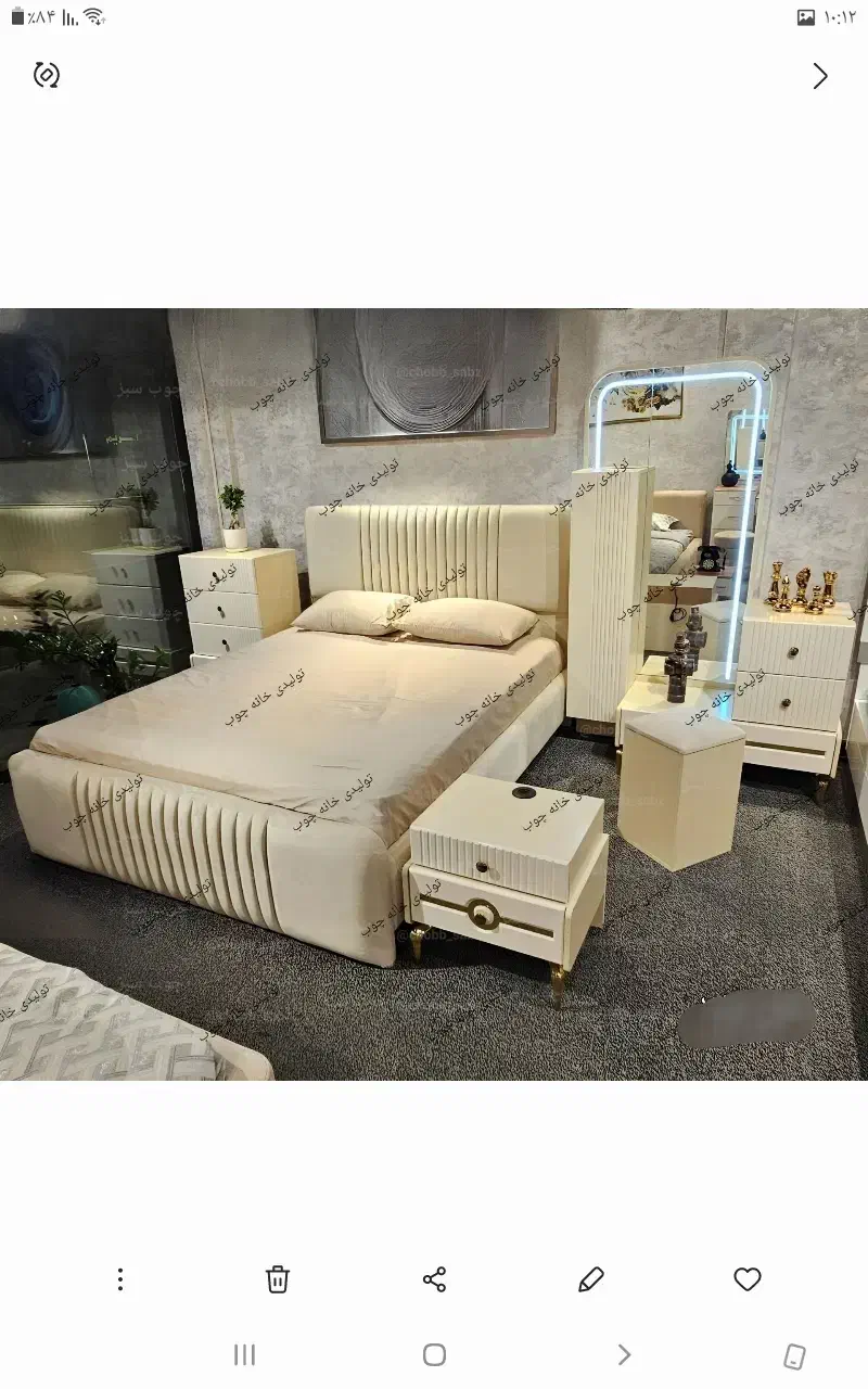 سرویس خواب مدل ماهور|تخت و سرویس خواب|همدان, |دیوار