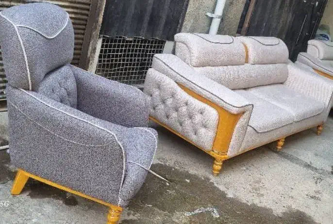 مبل هفت نفره وینا//|مبلمان خانگی و میز عسلی|بم, |دیوار