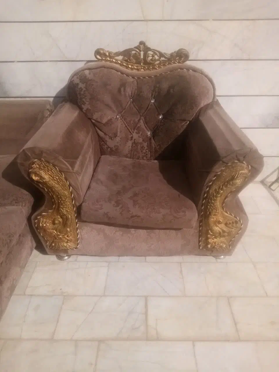 مبل سلطنتی|مبلمان خانگی و میز عسلی|برخوار, |دیوار