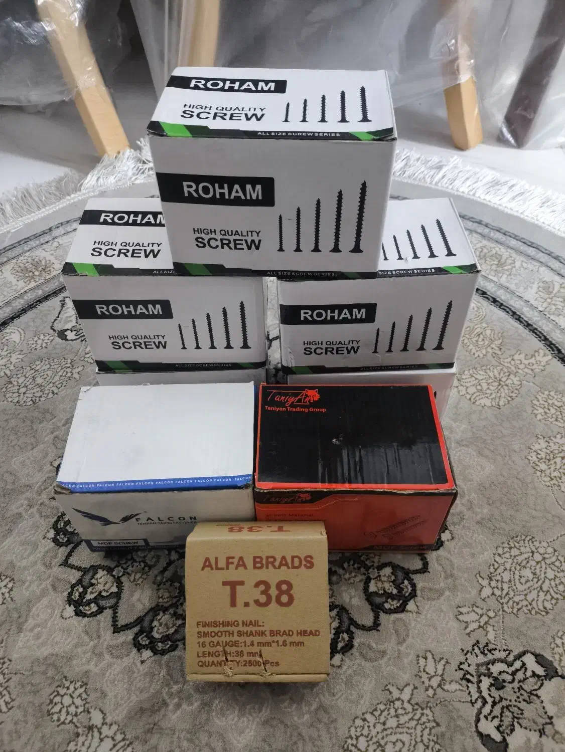 پیچ ام دی اف و میخ درجه یک|ابزارآلات|تهران, شادآباد|دیوار