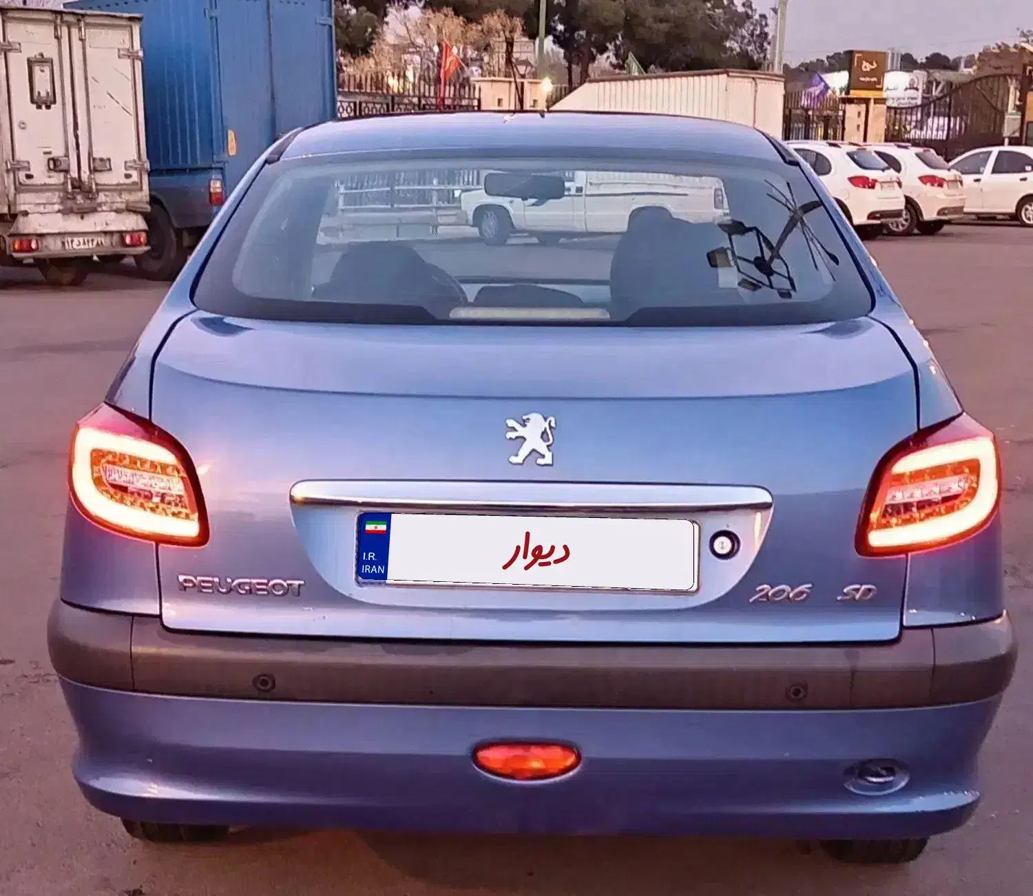 پژو 206 V8 SD (موتورtu5 فول) مدل 1393 تیپ5 بیرنگ|خودرو سواری و وانت|ری, سیزده آبان|دیوار