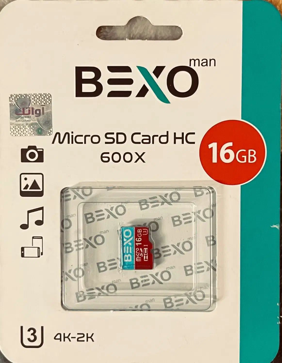 رم ( micro sd ) ۱۶ گیگ مدل BEXO 600X|لوازم جانبی موبایل و تبلت|تهران, گلستان (شهرک راه آهن)|دیوار
