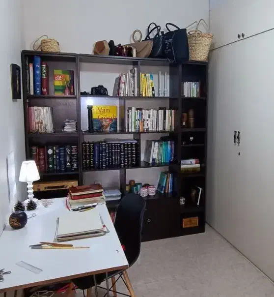 کتابخانه ام دی اف MDF|کتابخانه، شلف، قفسه‌های دیواری|تهران, تجریش|دیوار