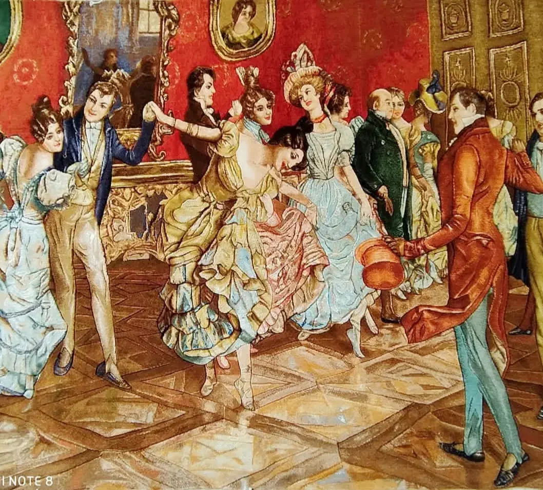 تابلوفرش دست بافنده فرانسوی|تابلو فرش|تهران, امیریه|دیوار