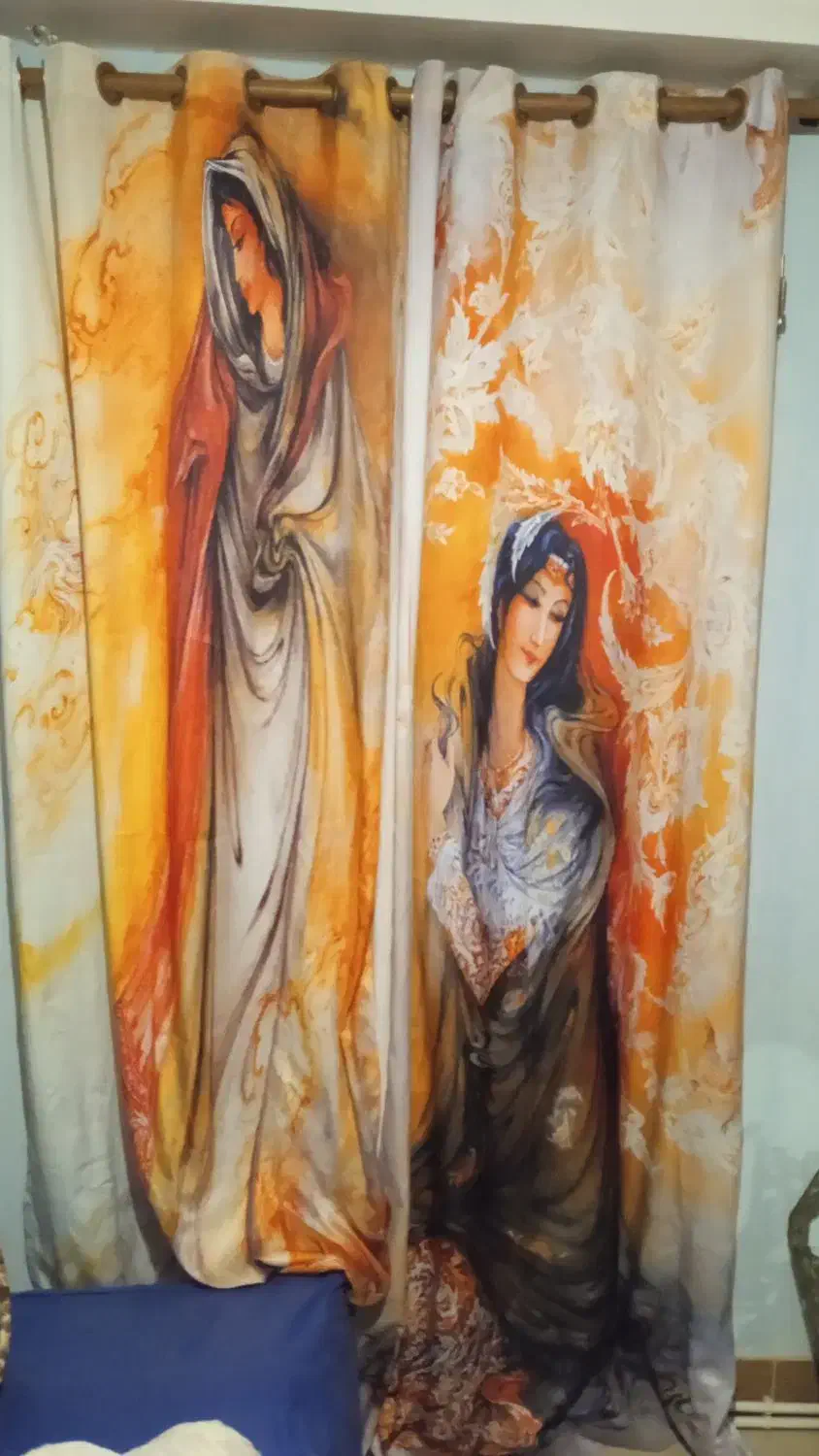 پرده مناسب جهیزیه پاکدشت|پرده، رانر، رومیزی|تهران, خاوران|دیوار