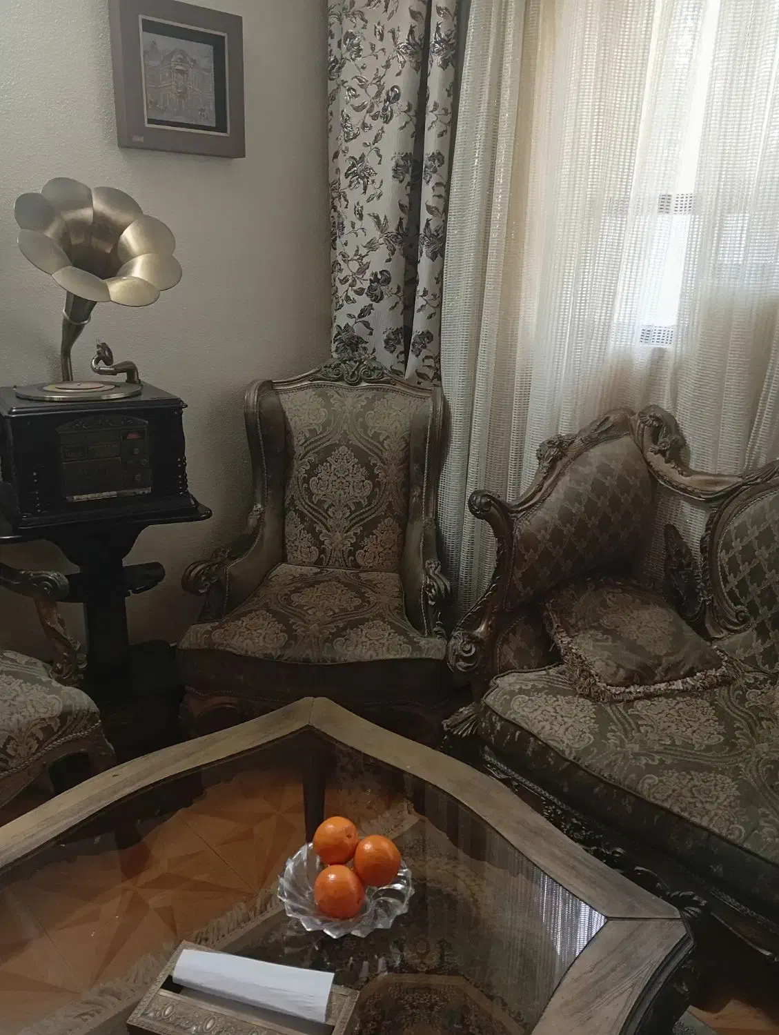 مبل سلطنتی میز غذا خوری هشت نفره|مبلمان خانگی و میز عسلی|شاهینشهر, عطار|دیوار