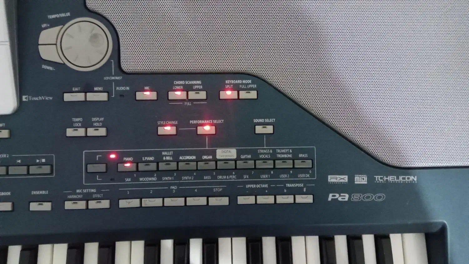 کرگ پیا ۸۰۰|پیانو، کیبورد، آکاردئون|بوئین زهرا, |دیوار