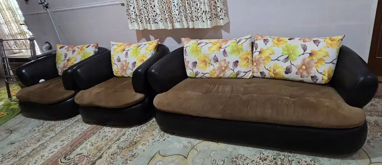 مبلمان ۷ نفره|مبلمان خانگی و میز عسلی|بهبهان, |دیوار