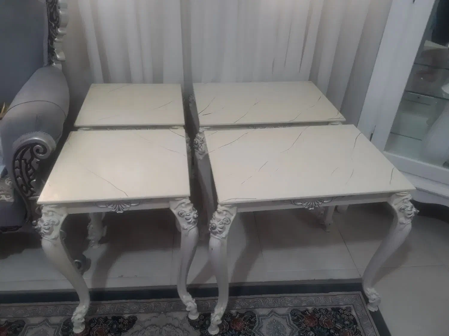 ۵ عدد عسلی وجلو مبلی|مبلمان خانگی و میز عسلی|شاهینشهر, برخوار غرب|دیوار