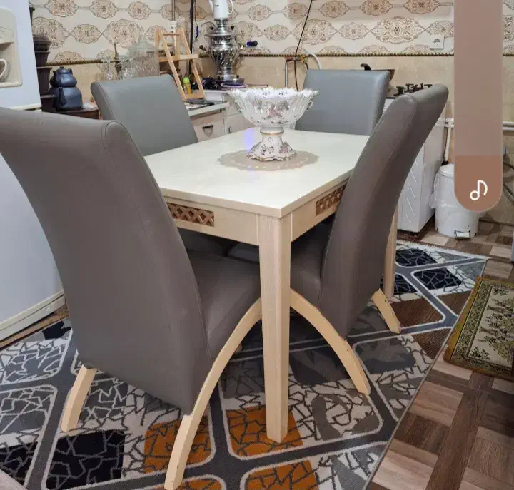 میز غذاخوری|میز و صندلی غذاخوری|خوی, |دیوار