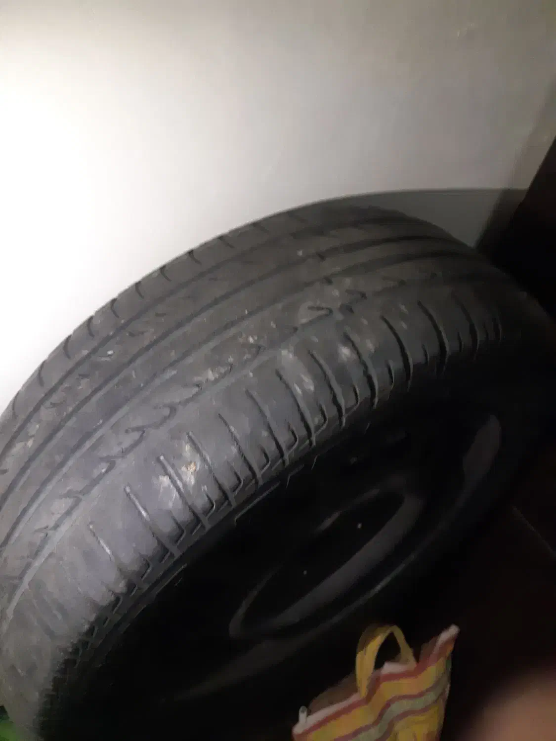 دو لاستیک تیبا با رینگ|قطعات یدکی و لوازم جانبی|پردیس, فاز ۴|دیوار