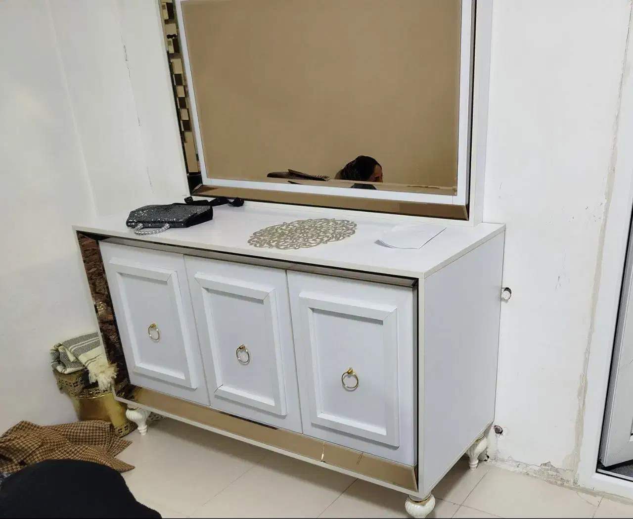 آینه وکنسول|مبلمان خانگی و میز عسلی|جوانرود, |دیوار