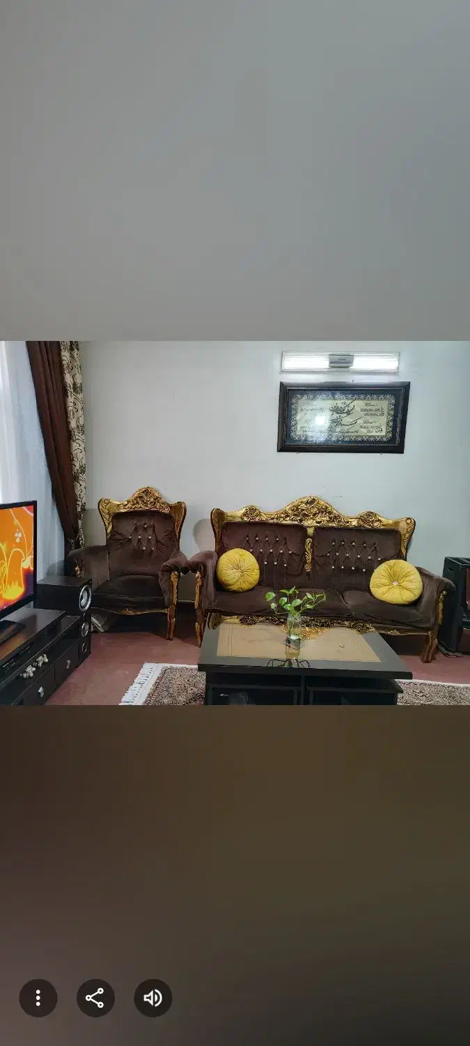 مبل سلطنتی چوب راش|مبلمان خانگی و میز عسلی|گلستان (تهران), |دیوار