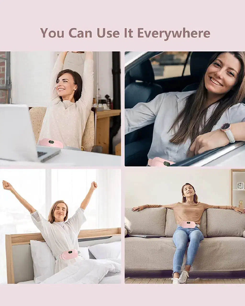 کمربند ماساژور دار حرارتی بانوان|تجهیزات ورزشی|بروجرد, |دیوار