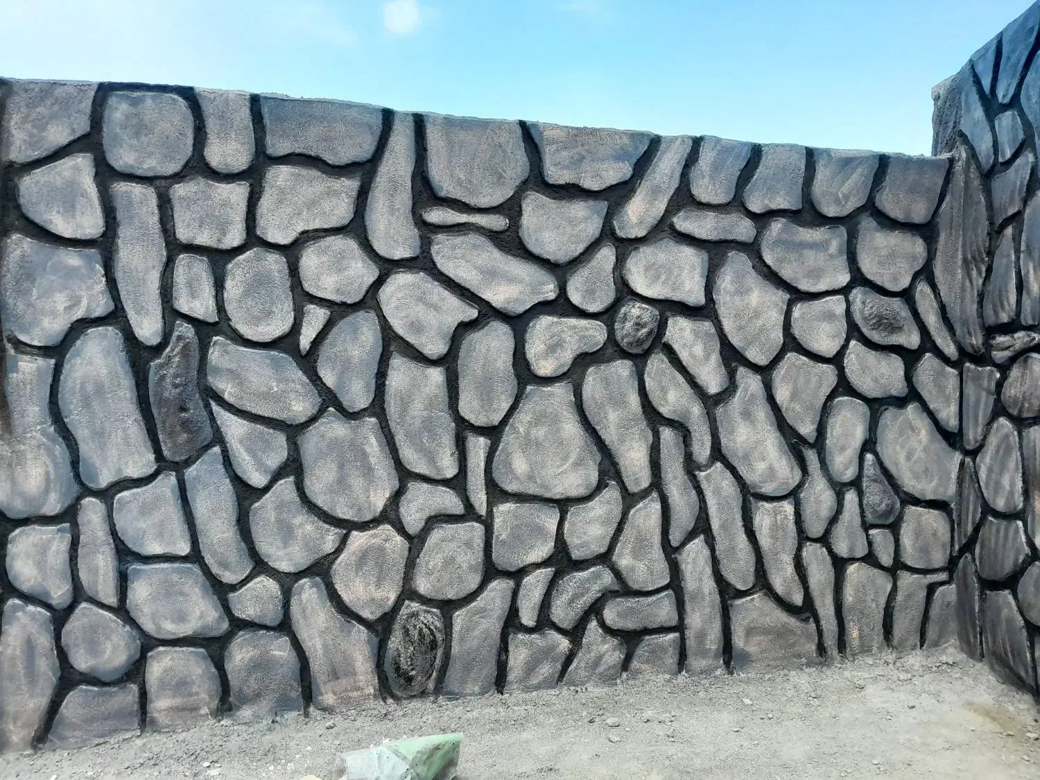 سیمانکاری طرح سنگ|خدمات پیشه و مهارت|بجنورد, |دیوار