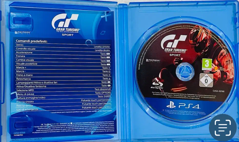 بازی پی اس ۴ اصل ایتالیایی PS4|کنسول، بازی ویدئویی و آنلاین|تهران, مرزداران|دیوار