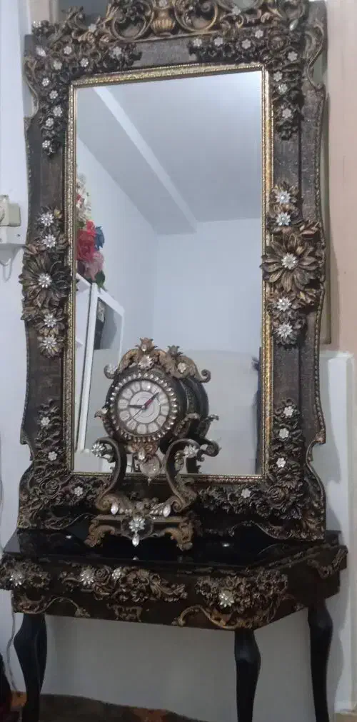 اینه شمعدون|بوفه، ویترین، کنسول|رباطکریم, نصیرشهر|دیوار