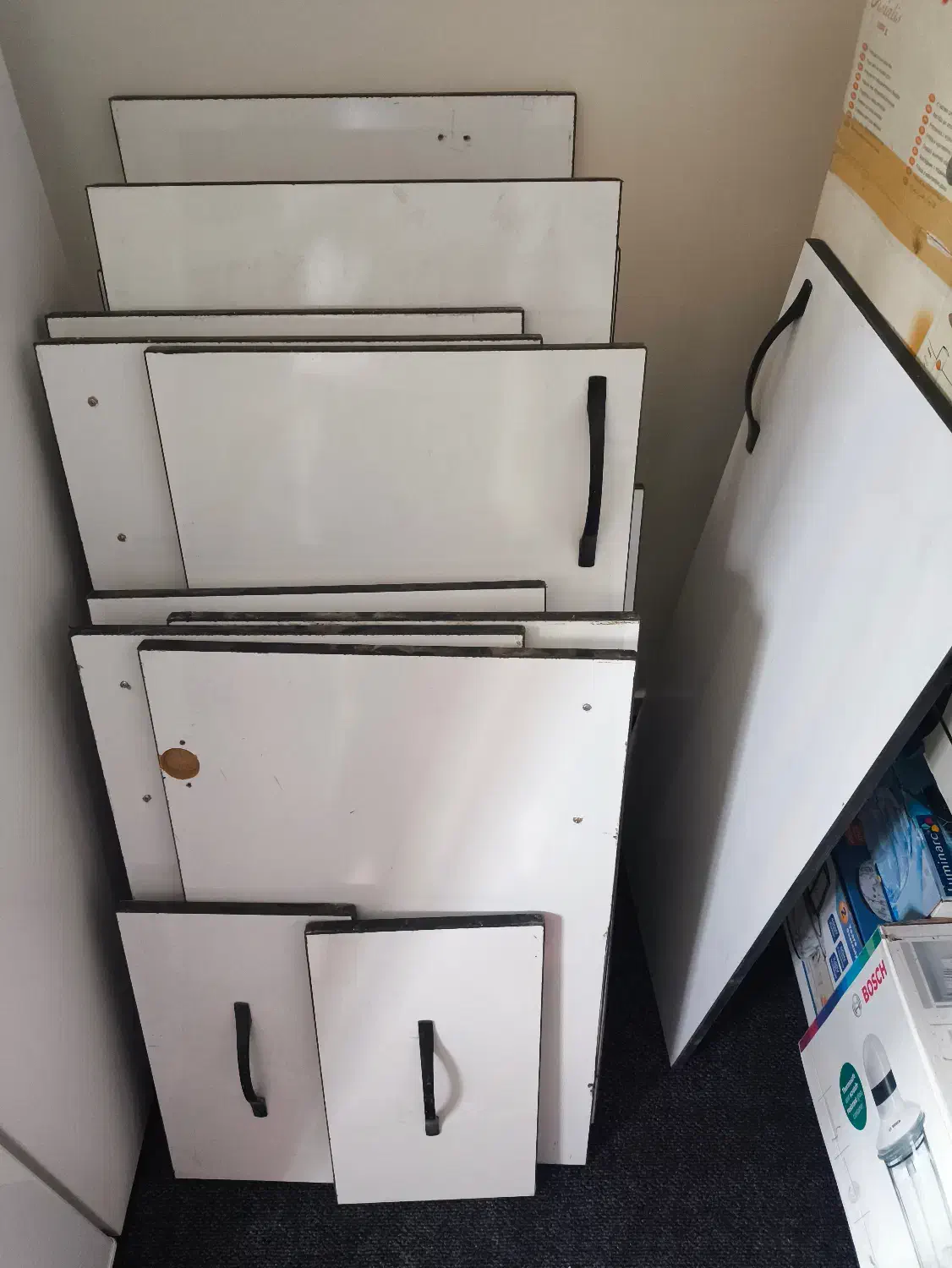 درب کابینت آشپزخانه ام دی اف|مصالح و تجهیزات ساختمان|اهواز, شهرک نفت|دیوار