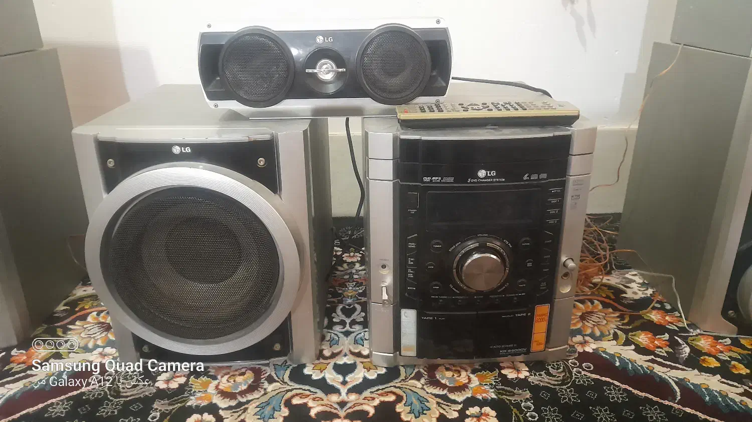 ضبط سه دیسک فلش خور  در حدنو|سیستم صوتی خانگی|بجنورد, |دیوار