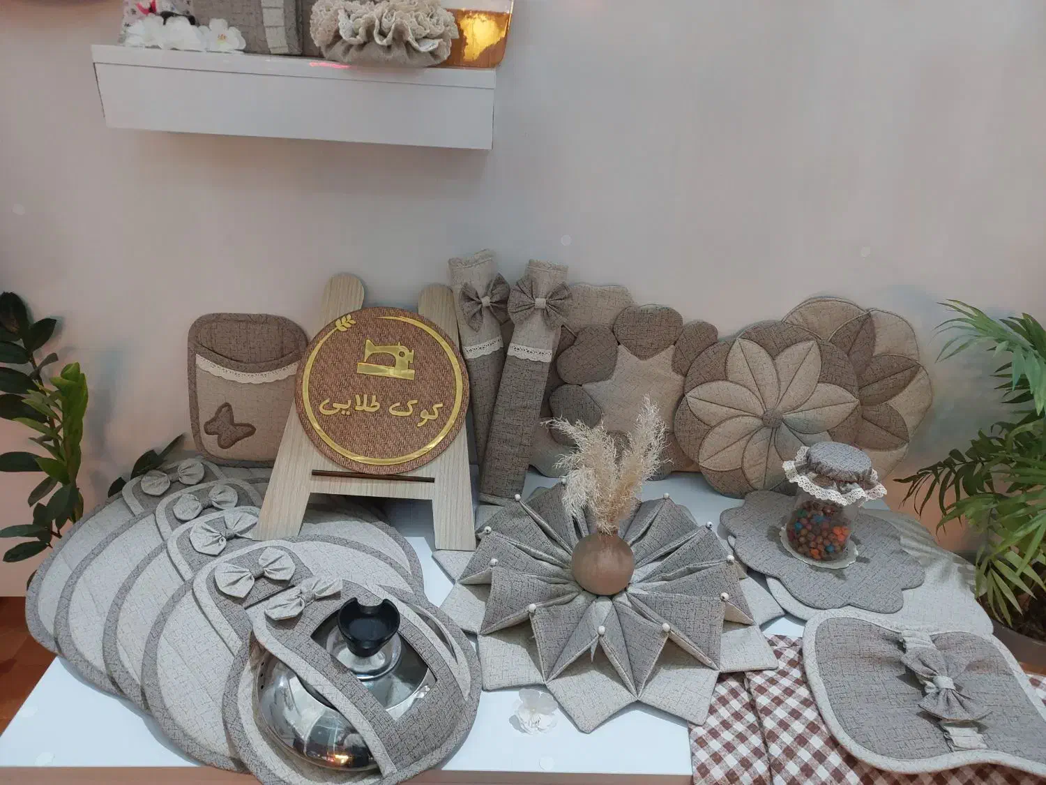 سرویس آشپزخانه پارچه ای|سفره، حوله، دستمال آشپزخانه|نیشابور, شهرک ولیعصر|دیوار