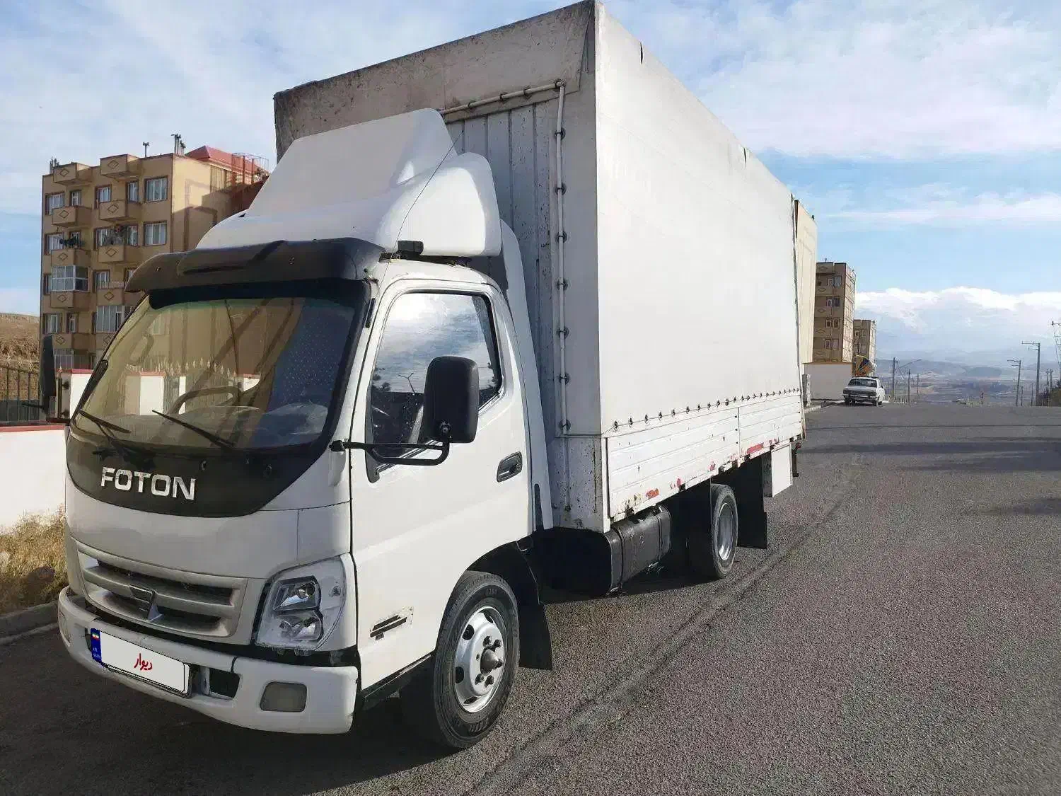 فروش خودرو مسقف فوتون 6تن|خودرو سنگین|اهر, |دیوار