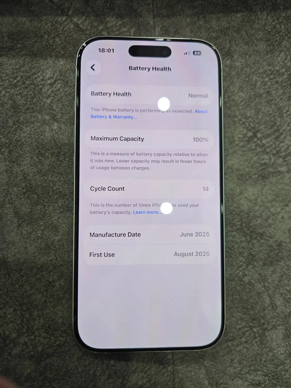 آیفون 16pro  128 در حد نو|موبایل|نسیم‌شهر, |دیوار