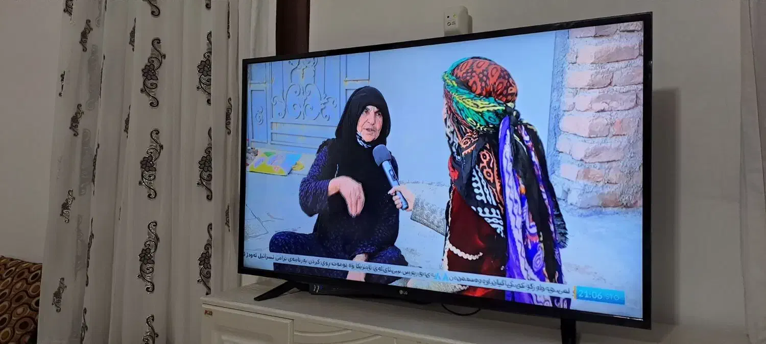 49 اینچ نو کره ای الج ی|تلویزیون و پروژکتور|لردگان, |دیوار