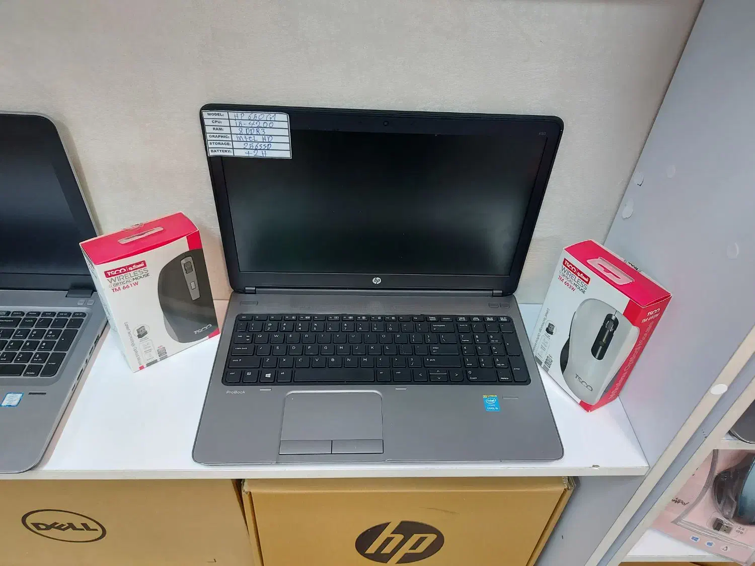 لپتاپcore i5رم8هاردssd  گرافیک2Gکاملانوباکارتن|رایانه همراه|تهران, پونک|دیوار