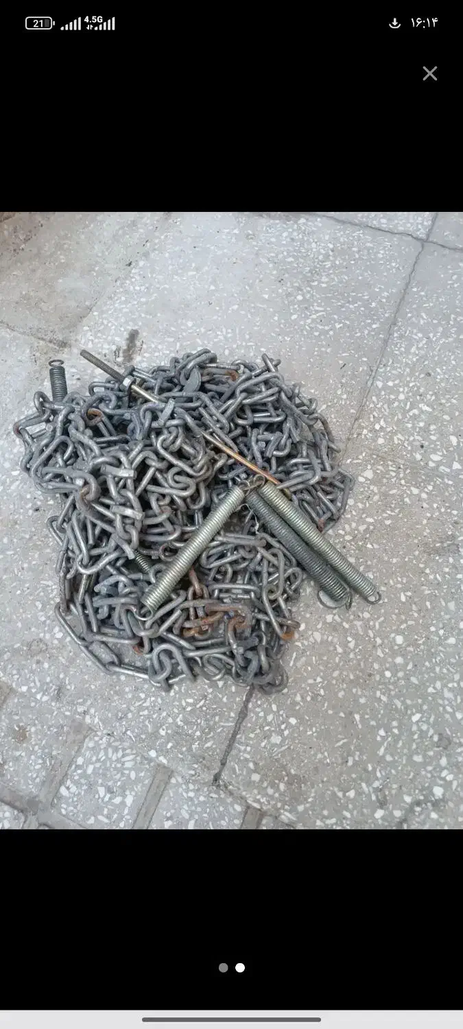 زنجیر چرخ پراید سالم|قطعات یدکی و لوازم جانبی|جوانرود, |دیوار