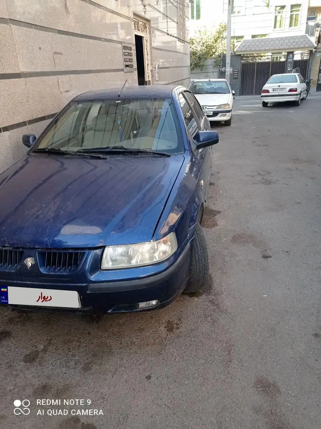 سمند 92ابی متالیک|خودرو سواری و وانت|تهران, مسعودیه|دیوار