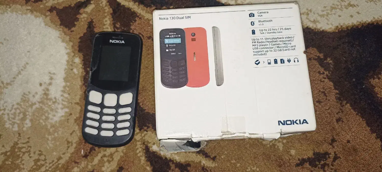 نوکیا 130 اصل تایوان رم خور|موبایل|دره شهر, |دیوار