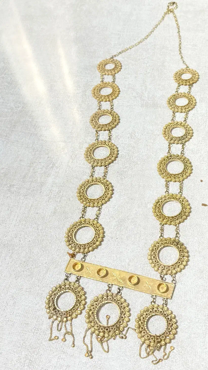 گردنبند و دستبند اعیان|جواهرات|یاسوج, |دیوار