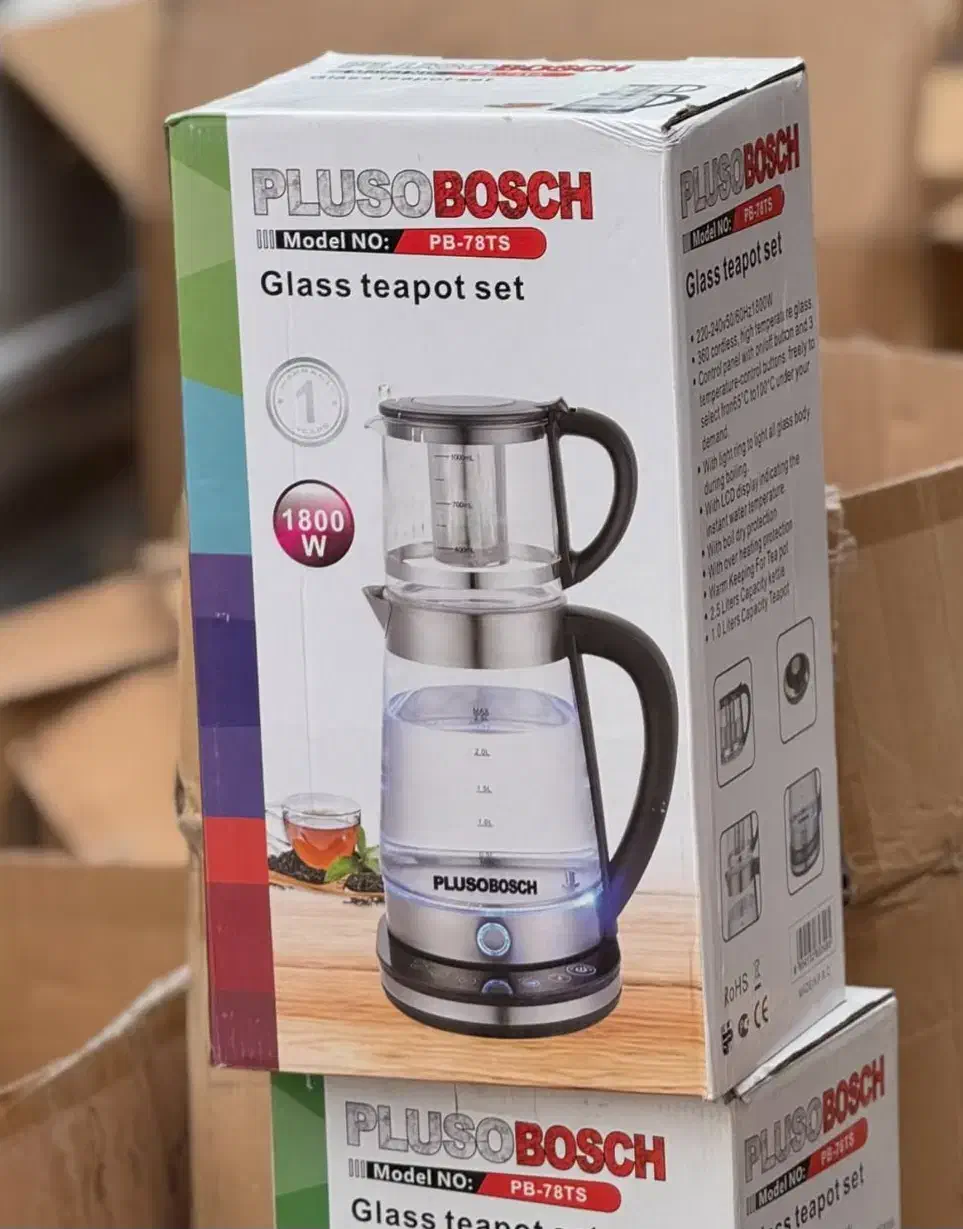 چای ساز بوش جاروبرقی اتو قابلمه اسنک کتری همزن اتو|سماور، چای‌ساز، قهوه‌ساز|قم, علی آباد سعدگان|دیوار