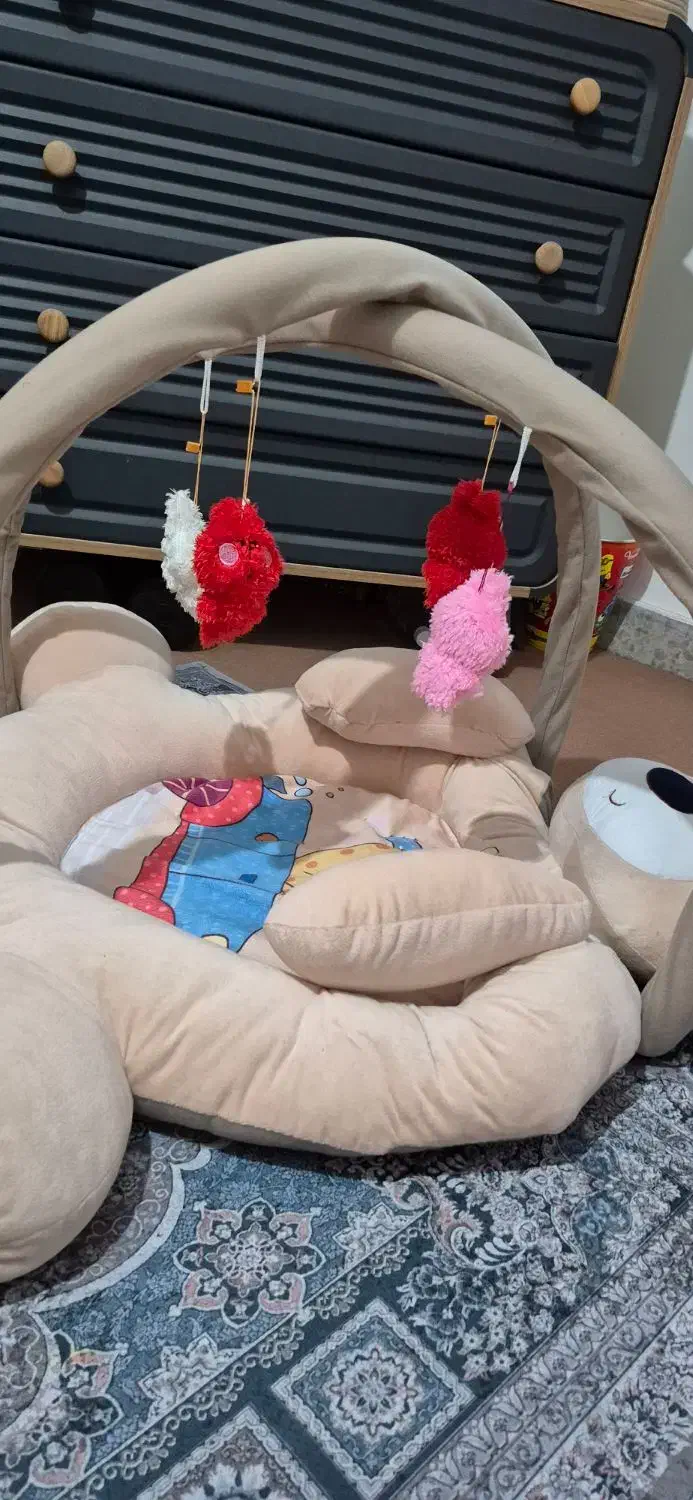 صندلی نی نی لای لای تشک بازی|تخت و صندلی بچه|مشکیندشت, |دیوار