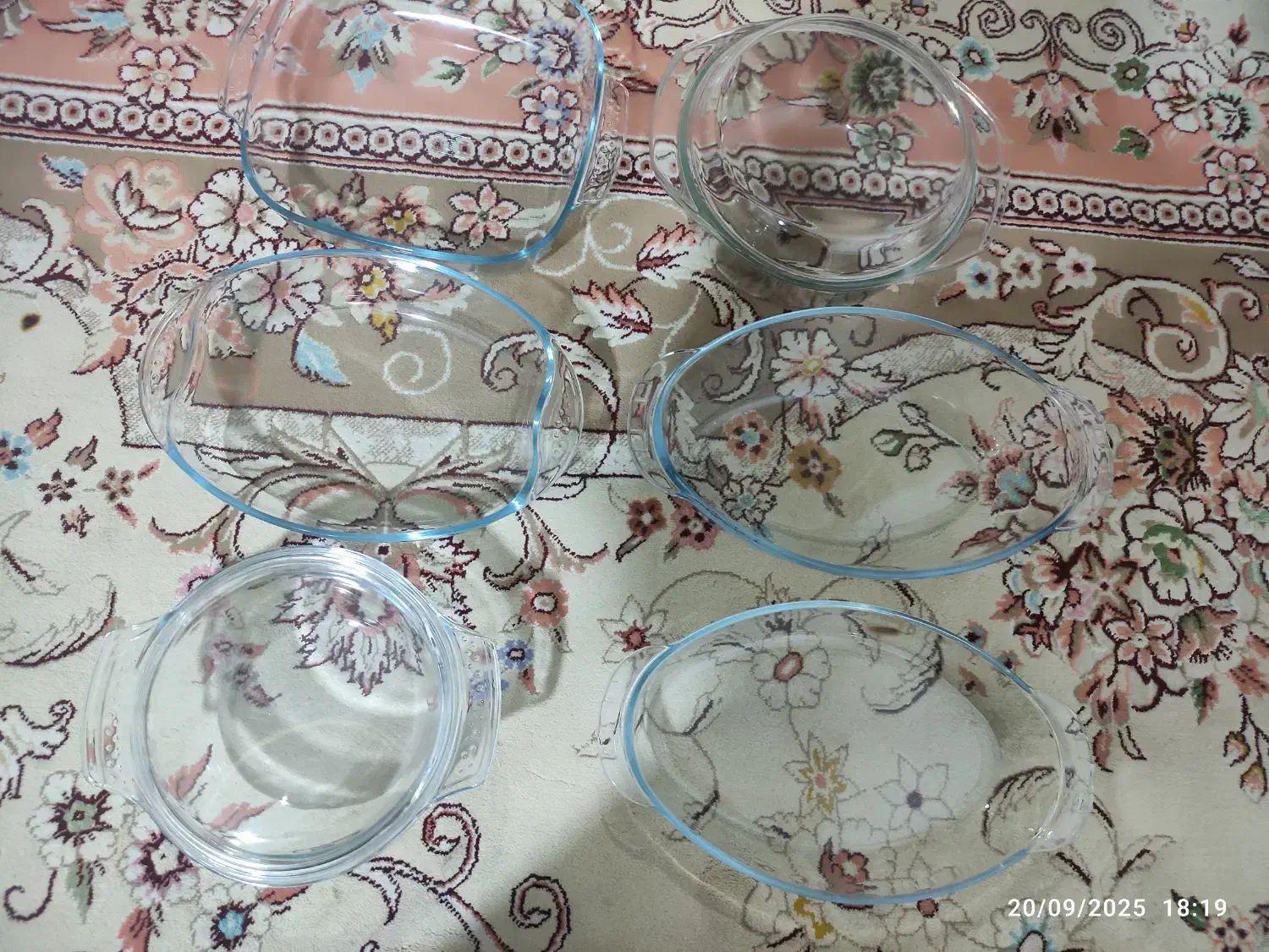 ظروف پیرکس ۲۰۰۰۰۰۰تومان|ظروف پخت‌وپز|شیراز, قلعه نو|دیوار