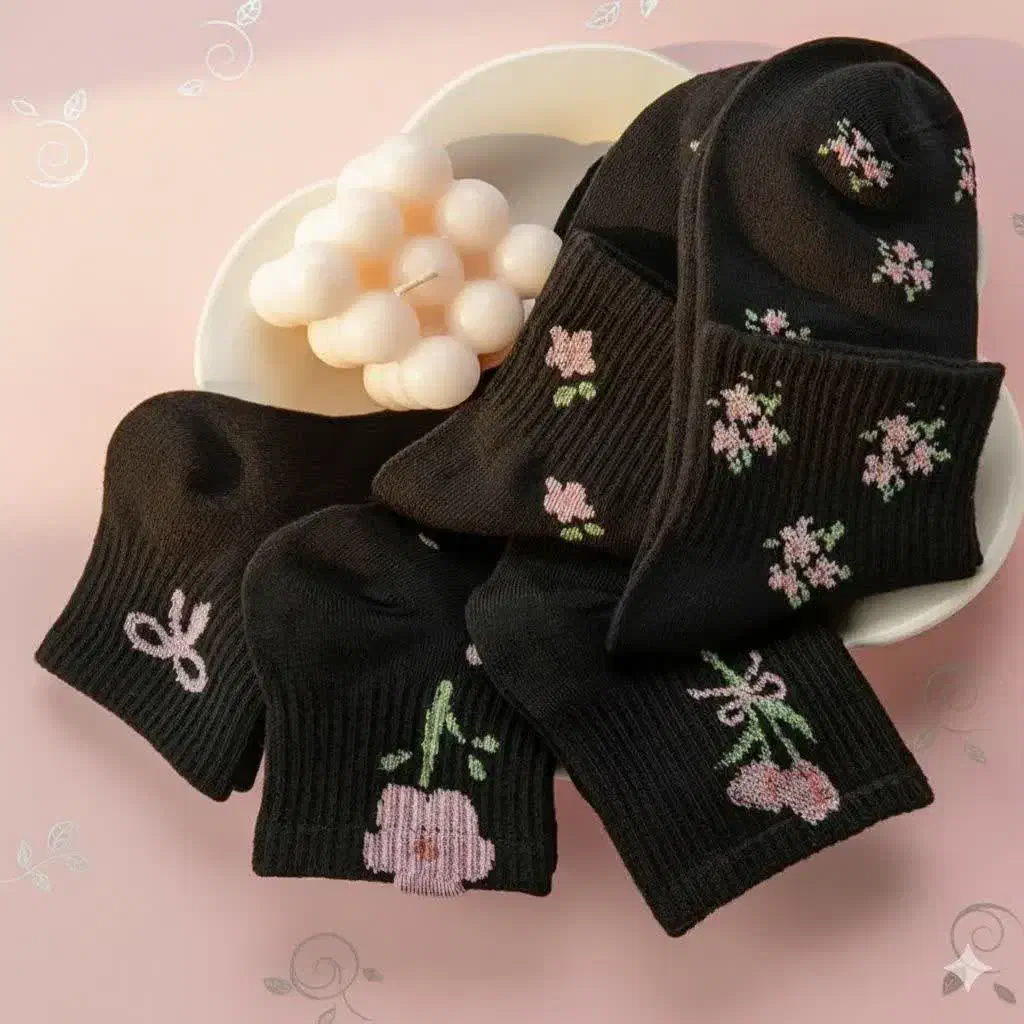 جوراب گلگلی زنانه|لباس|قم, زنبیل آباد|دیوار