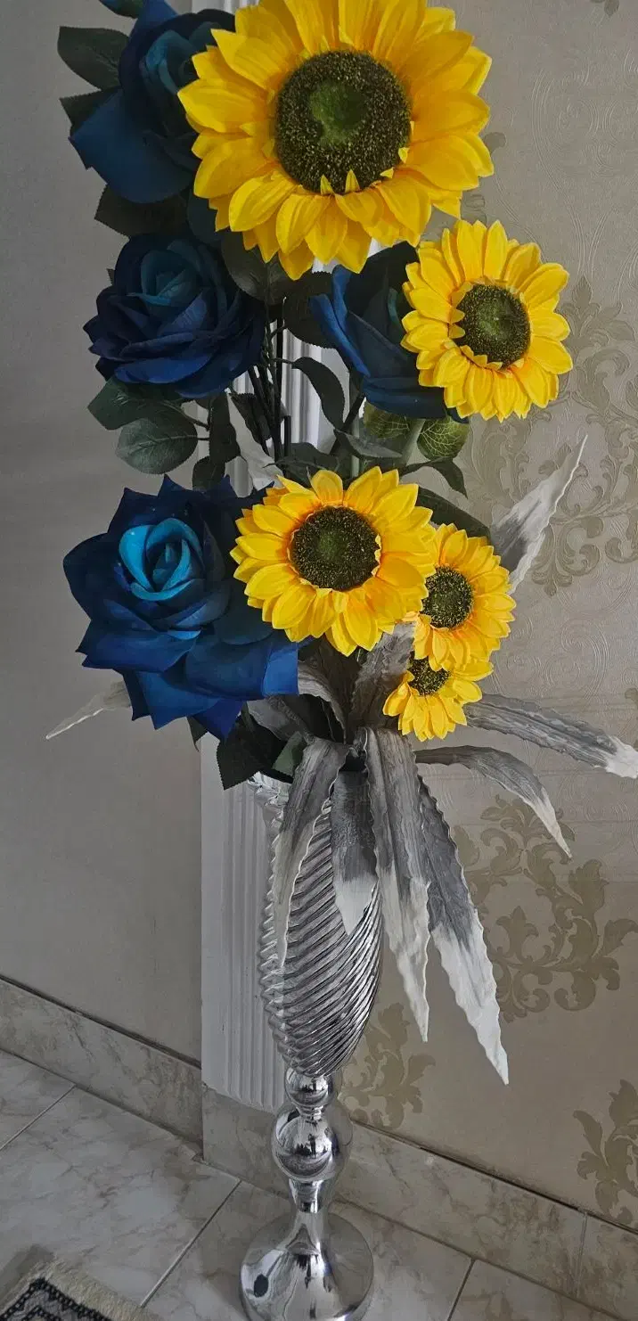 گلدان دکوری|گل مصنوعی|گلپایگان, |دیوار