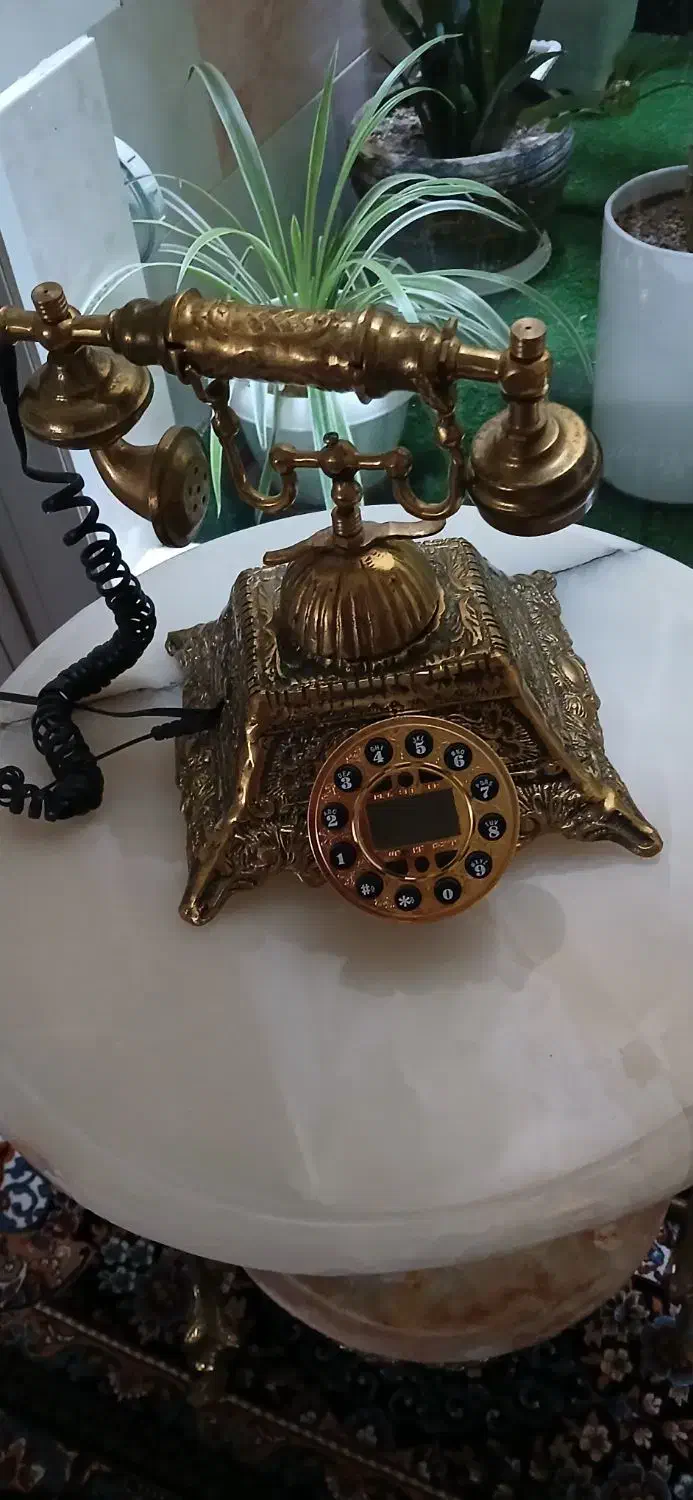 تلفن برنز|تلفن رومیزی|قیدار, |دیوار