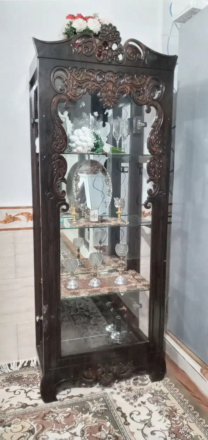 بوفه چوبی|بوفه، ویترین، کنسول|فاضل آباد, |دیوار